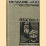 Wat, waarom en hoe? Wenken en raadgevingen voor het dilettanten-tooneel
Frank Arnoldi
€ 5,00