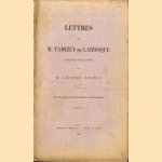 Lettres de M. Tamizey de Larroque door M. Léopold Delisle