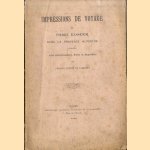 Impressions de voyage de Pierre Gassendi dans la provence Alpestre. Publiées avec Avertissement, Notes et Appendice *SIGNED* door Philippe Tamizey de Larroque