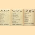 Corona. Zweimonatsschrift (3 issues) door Martin Bodmer e.a.