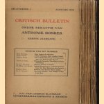 Critisch Bulletin: Eerste jaargang 1930 (12 afleveringen) door Anthonie Donker