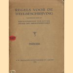 Regels voor de titelbeschrijving. Vastgesteld door de Rijkscommissie van Advies inzake het Bibliotheekwezen door diverse auteurs