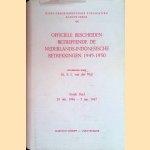 Officiële bescheiden betreffende de Nederlands-Indonesische betrekkingen 1945-1950. Zesde deel: 29 okt. 1946 - 5 jan. 1947 door S. L. van der . Wal