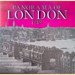 Panorama of London 1749 door John Wellsman