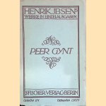 Peer Gynt. Ein dramatische Gedicht door Hendrik Ibsen