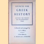 Sources for Greek History between the Persian and Peloponnesian Wars door G.F. Hill