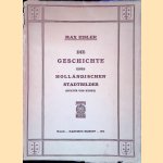 Die Geschichte eines hollandischen Stadtbildes (Kultur und Kunst) door Max Eisler