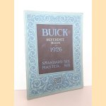 Buick Reference Book for 1926: Standard Six; Master Six door Various