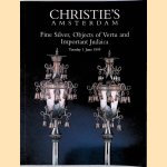 Christie's Amsterdam: Fine Silver, Objects of Vertu and Important Judaica - Tuesday 1 June 1999 door Various