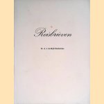 Reisbrieven door H.A.J. de Bijll Nachenius