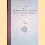 Inventaris van de familie-papieren van Philippus Antonius Suyskens mede betrekking hebbende op de aanverwante geslachten Wegewaert en Van der Nijpoort 1625-1741 en enkele latere stukken over de afwikkeling zijner nalatenschap door J.A. Jaeger