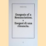 Exegesis of a Renunciation / Esegesi di una rinuncia
Francesco Aprile
€ 10,00