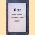 Rede van den Rijkscommissaris Rijksminister Dr. Seyss-Inquart gehouden op Woensdag 12 Maart 1941 in het Concertgebouw te Amsterdam voor het Arbeitsbereich der N.S.D.A.P. in de Nederlanden door Dr. Seyss-Inquart