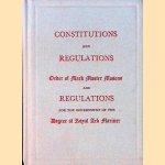 Constitutions and Regulations: Order of Mark Master Masons and the Degree of Royal Ark Mariner
Various
€ 8,00