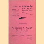 . . . tout les regards, grilles, siphons fonte etc. etc. etc. door A. Roux