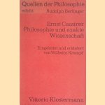 Philosophie und exakte Wissenschaft. Kleine Schriften. Eingeleitet und erläutert von Wilhelm Krampf door Ernst Cassirer