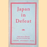 Japan in Defeat: a Report by a Chatnam House Study Group door Various