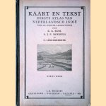 Kaart en tekst. Eerste atlas van Nederlandsch-Indie voor de Indische lagere school door K.G. Knol e.a.