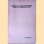 Inleiding tot de studie der vervroegde vormen in de Indonesische talen door R. Haaksma