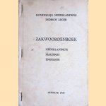 Koninklijk Nederlandsch Indisch Leger: Zakwoordenboek Nederlandsch, Maleisch, Engelsch door diverse auteurs