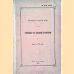 Verslag over 1899 van het proefstation voor Suikerriet in West-Java te Kagok-Tegal door L.E. Illing e.a.