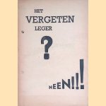 Het vergeten leger? Neen!!! door De Sociale Dienst van het Ministerie van Oorlog