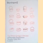 Bonhams London: The Helmut Joseph Collection of Porcelain Snuff Boxes - 5 July 2011
Various
€ 12,50