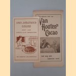 2x flyer Van Houten Cacao door diverse auteurs