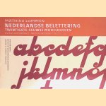 Nederlandse belettering twintigste-eeuwse modelboeken door Mathieu Lommen