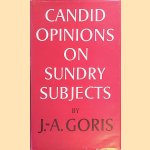 Candid opinions on sundry subjects. An Anthology of His Editorial Writings for the Belgian Trade Review, 1954-1964
Jan-Albert Goris
€ 15,00