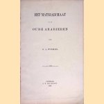 Het matriarchaat bij de oude Arabieren
Dr. G.A. Wilken
€ 15,00