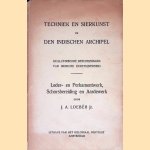 Techniek en sierkunst in de Indischen Archipel: Leder-en Perkamentwer, Schorsbereiding en Aardewerk door J.A. Loebèr Jr.