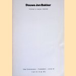 Douwe Jan Bakker: tekeningen en objekten 1970/1975 door Cor Blok