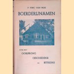 Boerderijnamen: over hun oorsprong, geschiedenis en betekenis
P.Vinc. van Wijk
€ 10,00