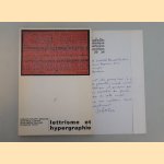 Lettrisme et hypergraphie *with SIGNED letter*
Gerard-Philippe Broutin e.a.
€ 45,00