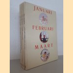 Januari, februari, maart; April, mei, juni; Juli, augustus, september; October, november, december door Rie Cramer