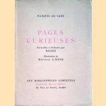 Pages curieuses, recueillies et préfacées par Balkis. Illustration de Maurice L'Hoir
Marquis de Sade
€ 10,00