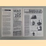 Galerie-krant Segaar (2 afleveringen) *met GESIGNEERDE brief* door Tjeerd Segaar