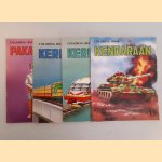 Coloring books: Kendaraan Tempur 1; Kereta Api 1; Kereta Api 2; Pakaian Adat 3 (4volumes) door Coloring Books