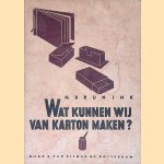 Wat kunnen wij van Karton maken? door N. Bunink