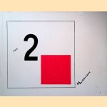 Suprematisch worden van 2 kwadraten in 6 konstrukties door El Lissitzky