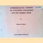 Comprehensive Catalog of available Literature for the Double Bass
Murray Grodner
€ 15,00