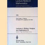 Lectures in Modern Analysis and Applications III door R.M. - and others Dudley