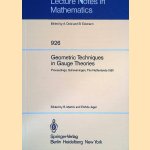 Geometric Techniques in Gauge Theories : Proceedings of the Fifth Scheveningen Conference on Differential Equations, the Netherlands, August 23-28, 1981 door R. Martini e.a.