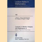 Lectures in Modern Analysis and Applications II door J. - and others Glimm