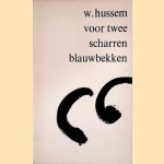 Voor twee scharren blauwbekken door Willem Hussem