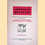 Critisch Bulletin" door R. Blijstra