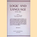 Logic and Language - Second Series door A.G.N. Flew