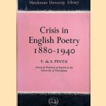 Crisis in English Poetry 1880-1940 door Vivian de Sola Pinto