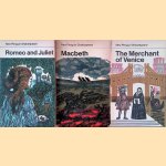 3x New Penguin Shakespeare: 1) Romeo and Juliet; 2) MacBeth; 3) The Merchant of Venice (3 volumes) door William Shakespeare